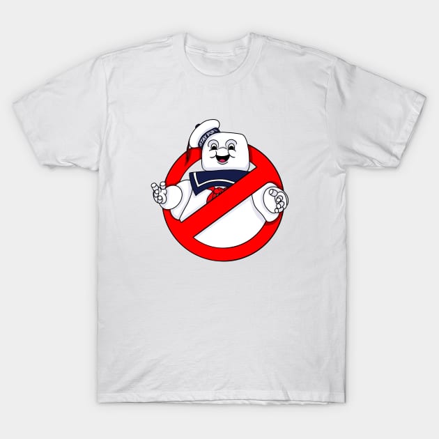 The stay puft marshmallow man T-Shirt by wet_chicken_lip